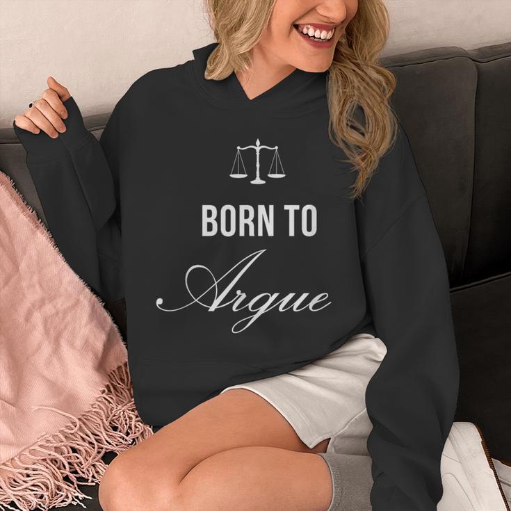 Lawyer Born To Argue Law Student Graduation Attorney Unisex Hoodie