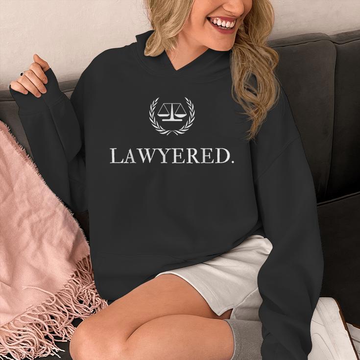 Lawyer Shirt LAWYERED Law Student Graduation Unisex Hoodie Lawyer Shirt LAWYERED Law Student Graduation Unisex Hoodie