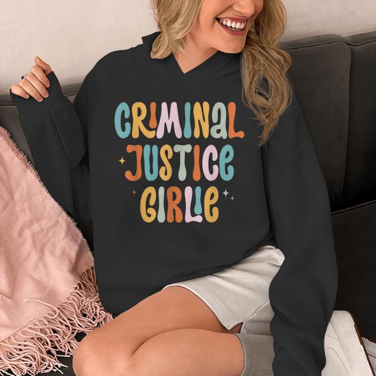 Lawyer True Crime Lover Addict Graduation Apparel Criminal Justice Girlie Major Degree Future Detective Unisex Hoodie