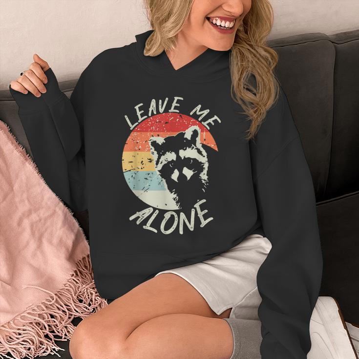 Leave Me Alone Raccoon Lover Introvert Antisocial Shy INTP Unisex Hoodie