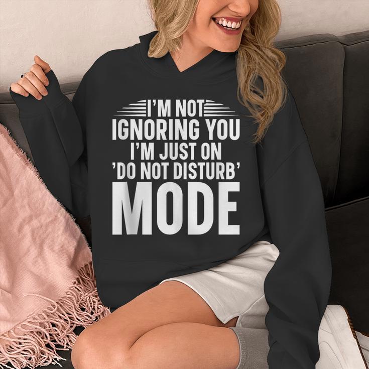 Leave Me Alone Tee Introvert Humor Unisex Hoodie