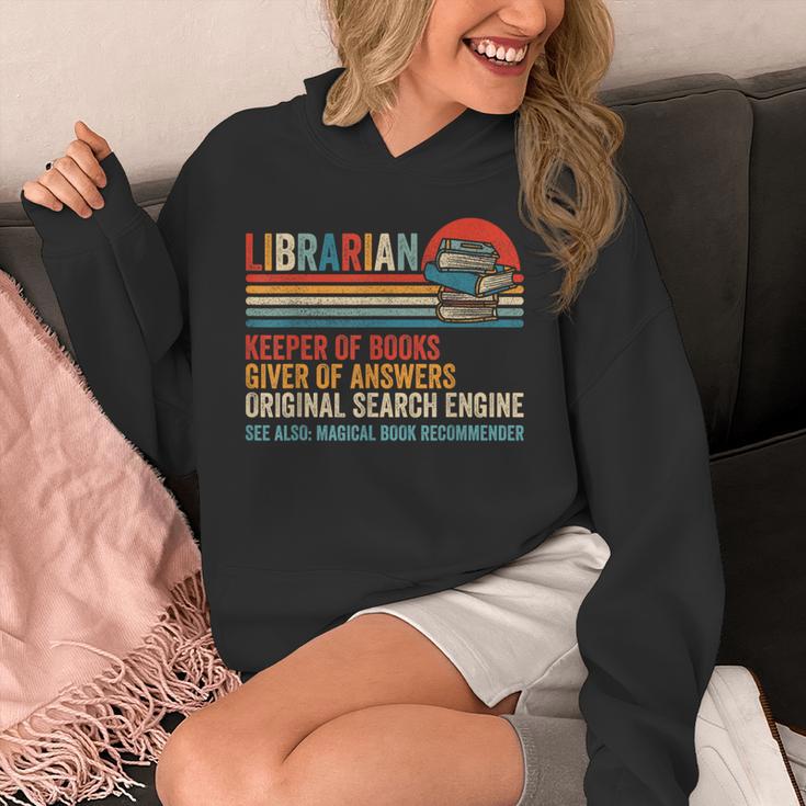 Librarian Definition Book Lover Library Workers Day Unisex Hoodie