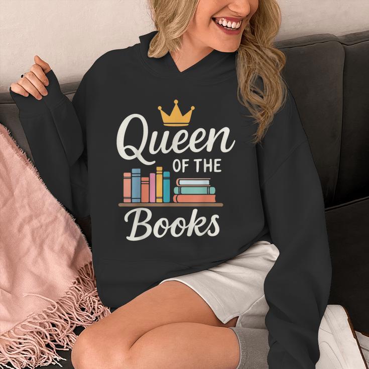 Librarian Queen Of The Books Book Reading Library Unisex Hoodie Librarian Queen Of The Books Book Reading Library Unisex Hoodie
