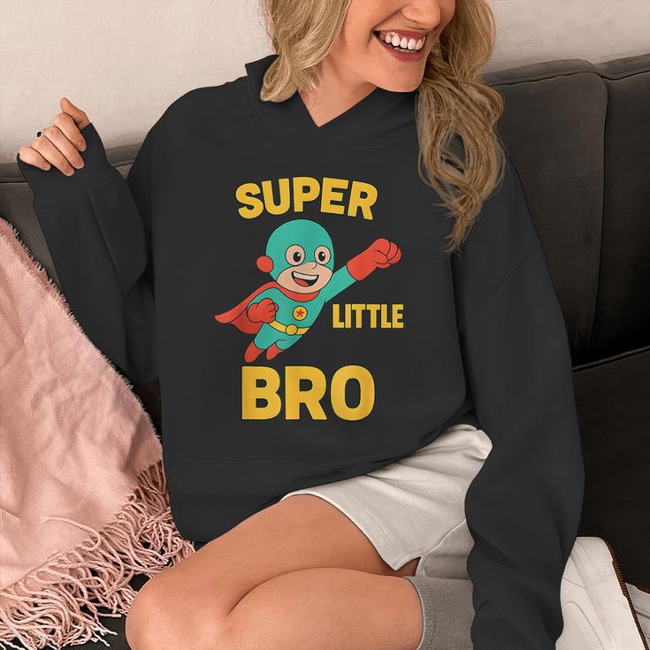 Little Cute Superhero Brother Comic Book Baby Bro Unisex Hoodie