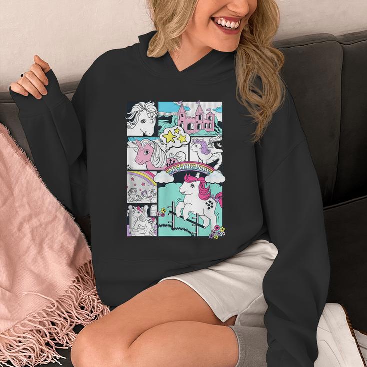 My Little Pony Classic Vintage Rainbow Castle Comic Book Unisex Hoodie