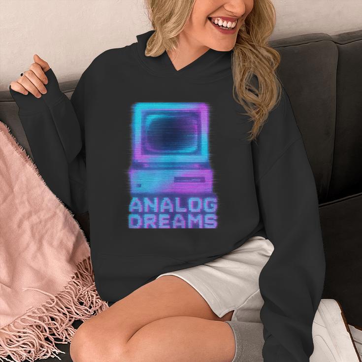 Lofi Reverie Analog Dreams Pixel 90s Desktop VHS Nostalgia Unisex Hoodie