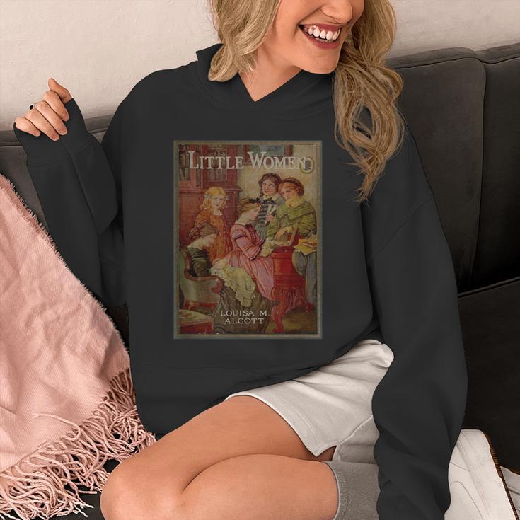 Louisa May Alcott Coming Of Age Novel Little Women Book Cover Small Unisex Hoodie Louisa May Alcott Coming Of Age Novel Little Women Book Cover Small Unisex Hoodie