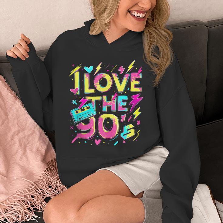 I Love The 90'S 90s Retro Nostalgia Unisex Hoodie I Love The 90'S 90s Retro Nostalgia Unisex Hoodie