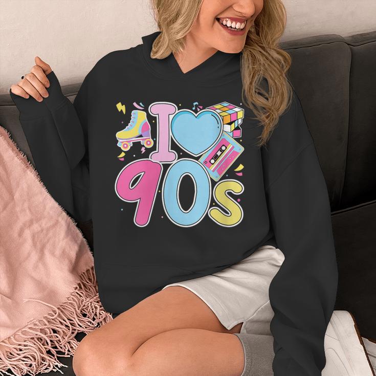 I Love 90's Retro Style Nostalgia Vibe 1990's Party Unisex Hoodie I Love 90's Retro Style Nostalgia Vibe 1990's Party Unisex Hoodie