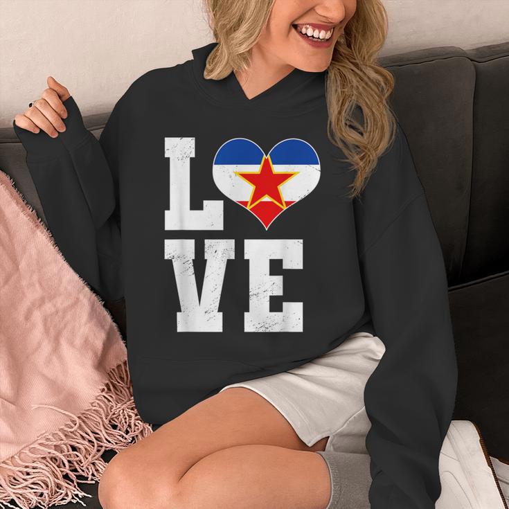 Love Yugoslavia Proud Yugoslav Nostalgia Unisex Hoodie Love Yugoslavia Proud Yugoslav Nostalgia Unisex Hoodie
