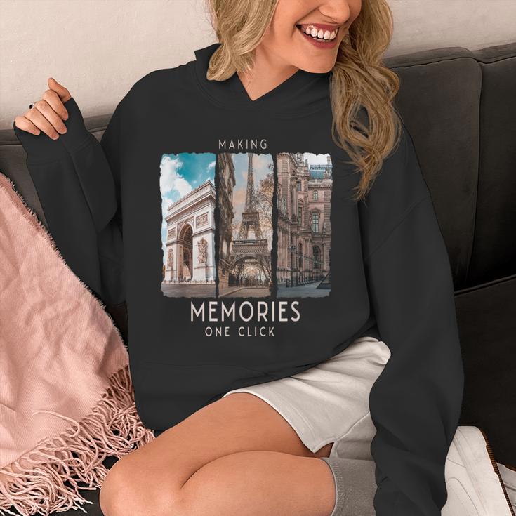 Making Memories In Paris Photo Nostalgia Travel Humor Unisex Hoodie Making Memories In Paris Photo Nostalgia Travel Humor Unisex Hoodie