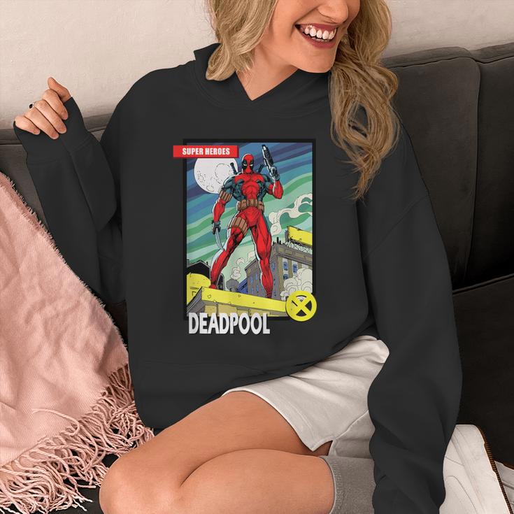 Marvel Comics Deadpool Vintage Book Art Unisex Hoodie