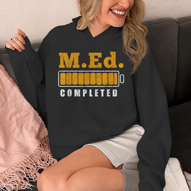 Master Graduation Completed Master Of Education Teacher Men Women Unisex Hoodie