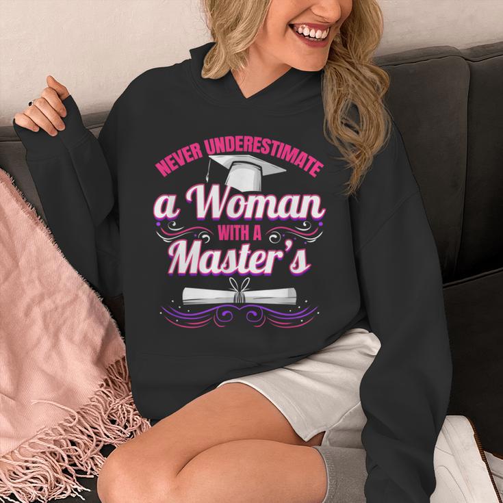 Master University Degree Master Graduation Party Girl Unisex Hoodie