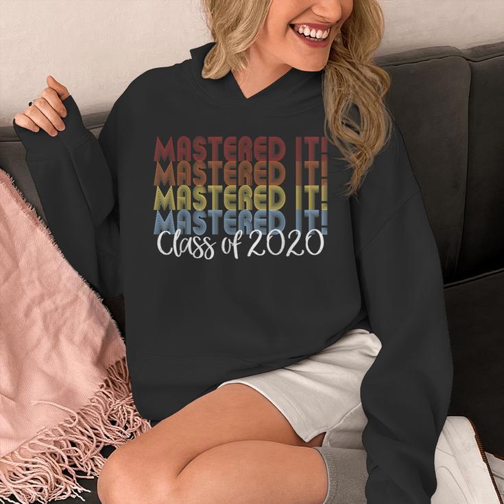Mastered It 2020 Masters Degree Graduation For Him Her Unisex Hoodie