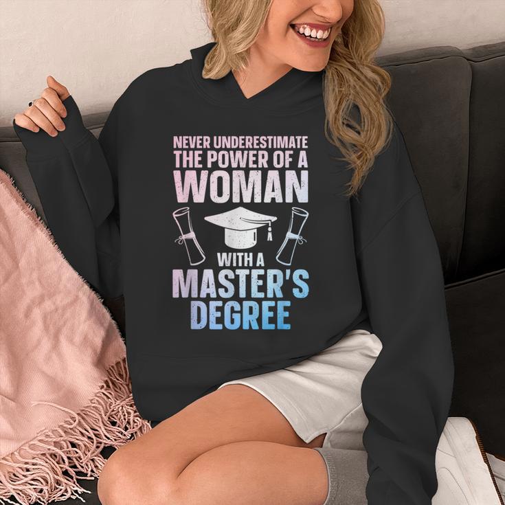 Masters Degree Graduation Art For Women Girls Masters Degree Unisex Hoodie