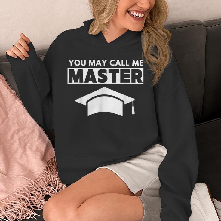 Masters Degree MBA Graduation You May Call Me Master T-Shirt Unisex Hoodie