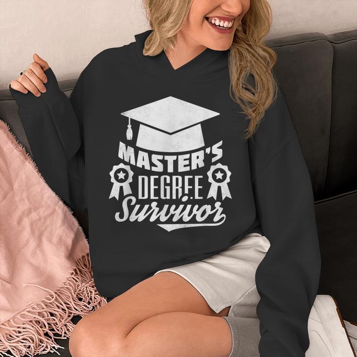 Master's Degree Survivor College Graduation Unisex Hoodie