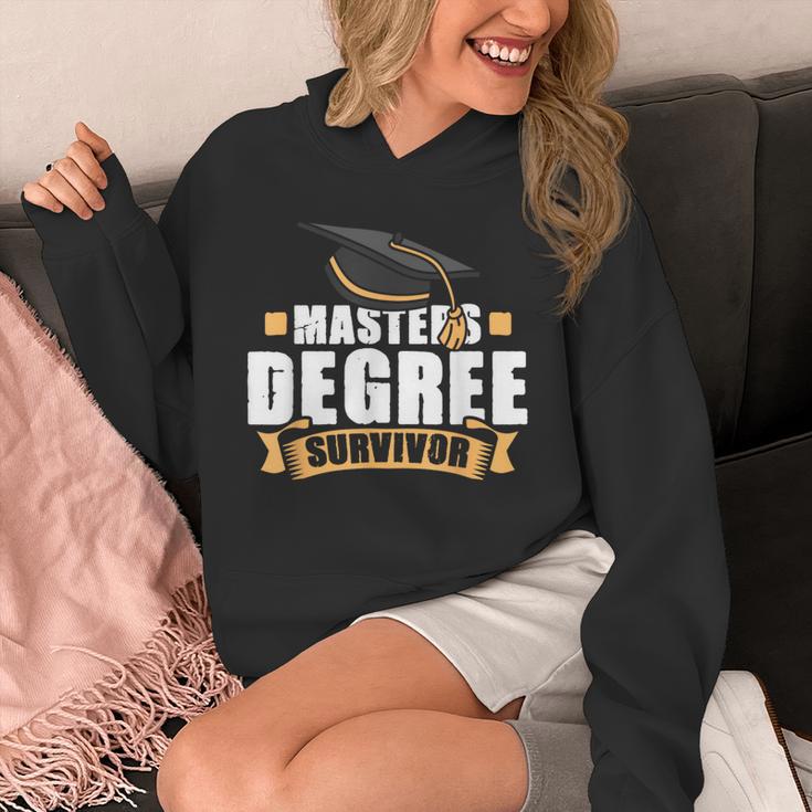 Masters Degree Survivor Graduation For MBA Graduate Unisex Hoodie