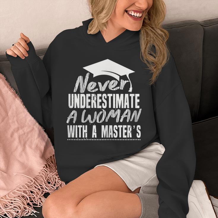 Master's Graduation Shirt For Women With Masters Degree Unisex Hoodie