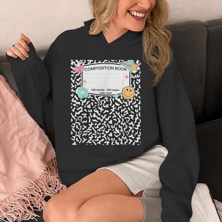Matching Group Halloween Teacher Composition Book Notebook Unisex Hoodie