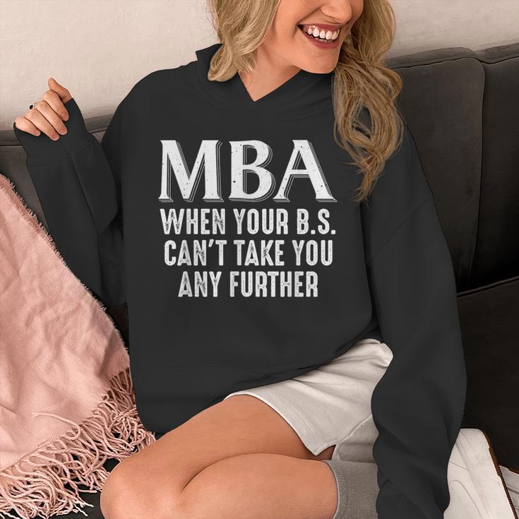 MBA For Men Women Master Degree Graduation Day Unisex Hoodie