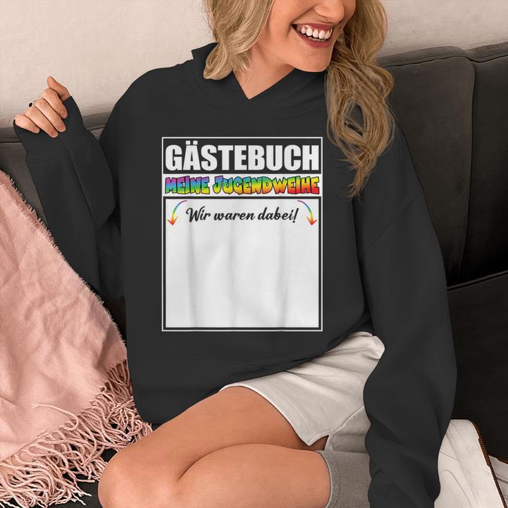 Meine Jugendweihe Guest Book Colourful Wir Waren Dabei MäDchen German Unisex Hoodie Meine Jugendweihe Guest Book Colourful Wir Waren Dabei MäDchen German Unisex Hoodie