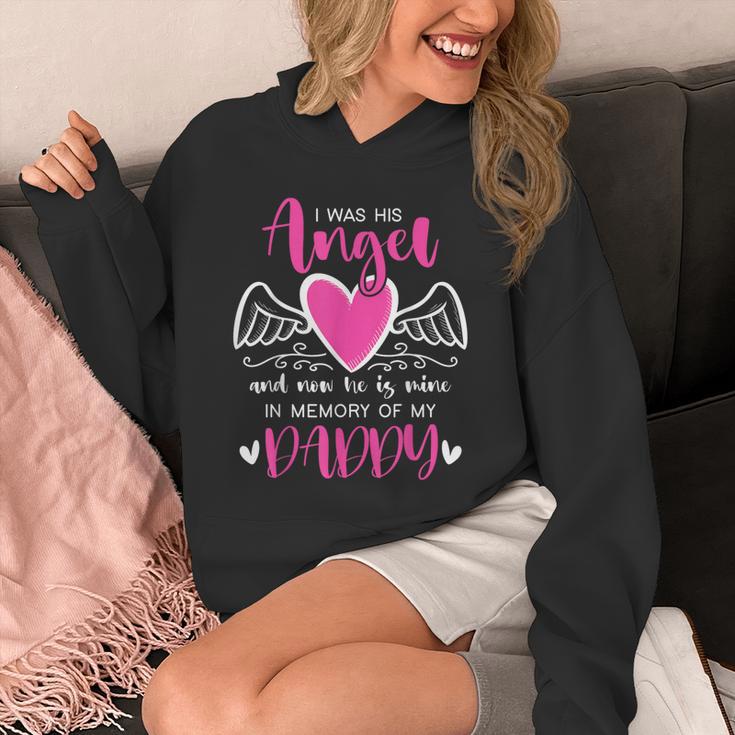 Memory Of My Daddy I Was Her Angel Now She Is Mine Heaven Unisex Hoodie Memory Of My Daddy I Was Her Angel Now She Is Mine Heaven Unisex Hoodie