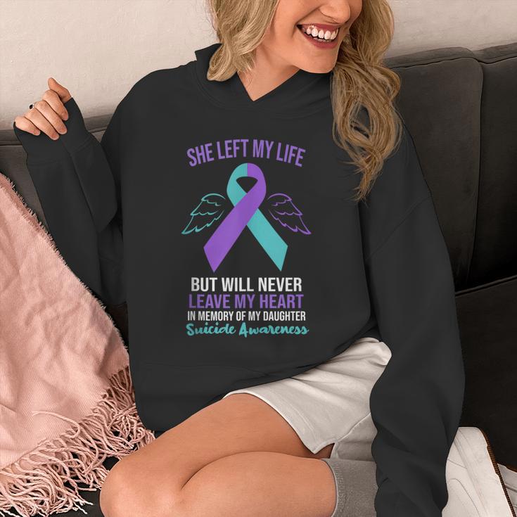 In Memory Of Daughter Suicide Awareness Prevention Unisex Hoodie