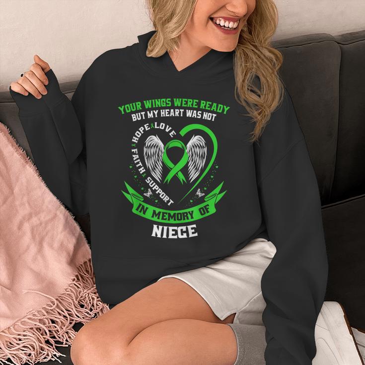 In Memory Of Niece Non Hodgkins Lymphoma Awareness Cancer Unisex Hoodie