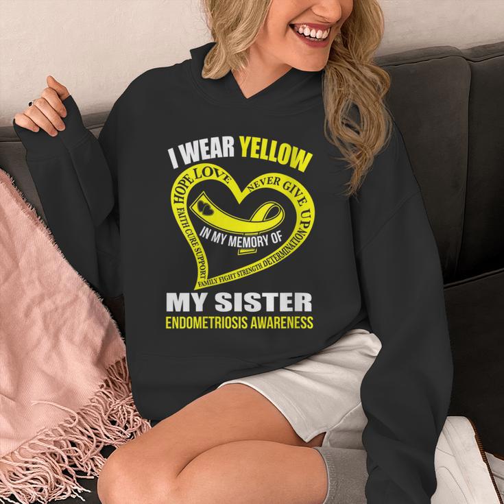 In My Memory Of My Sister ENDOMETRIOSIS AWARENESS Unisex Hoodie