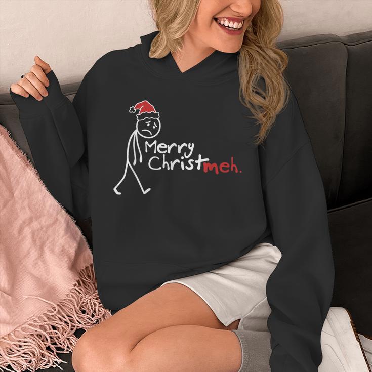 Merry Christ-Meh Christmas Introvert Unisex Hoodie Merry Christ-Meh Christmas Introvert Unisex Hoodie