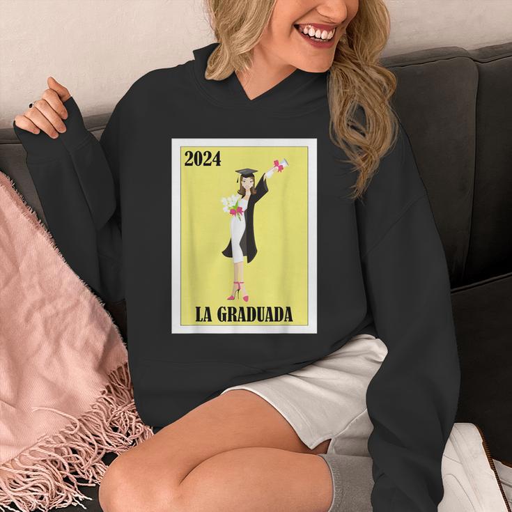 Mexican For Graduation La Graduada 2024 Unisex Hoodie