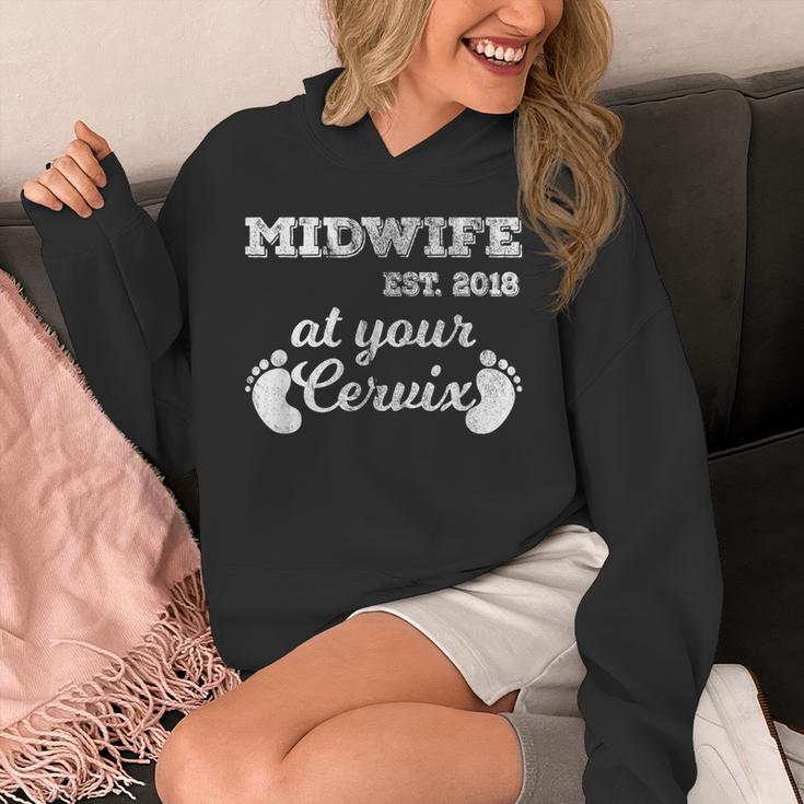 Midwife Est 2018 At Your Cervix Graduation Unisex Hoodie