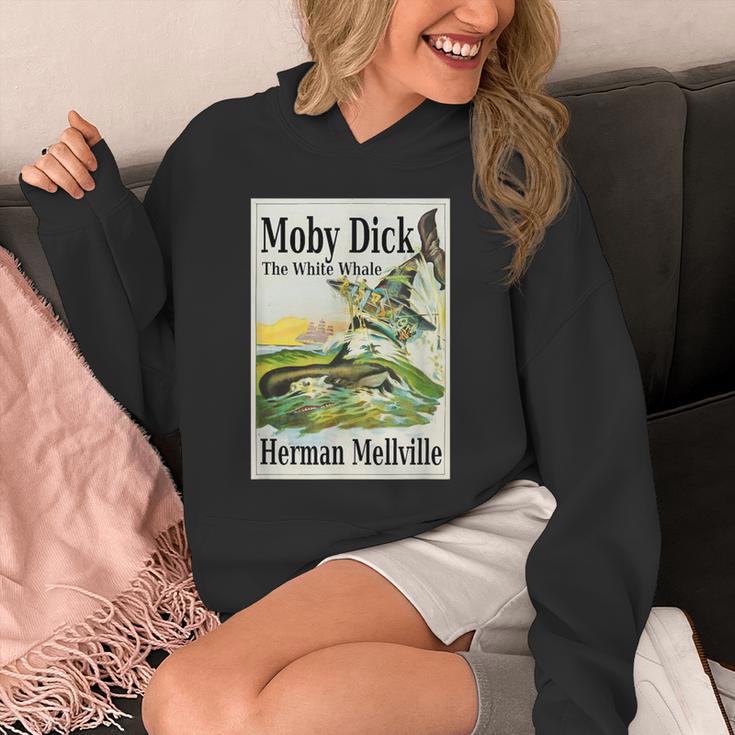 Moby Dick Book Cover Illustration Unisex Hoodie