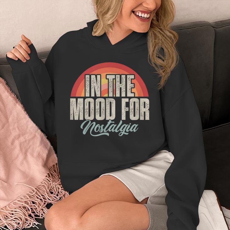 In The Mood For Nostalgia Vintage 80s 90s Retro Unisex Hoodie In The Mood For Nostalgia Vintage 80s 90s Retro Unisex Hoodie