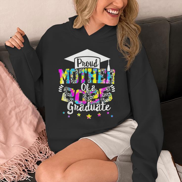 Mother Of a 2025 Graduate Tie Dye Class Senior Graduation 25 Unisex Hoodie