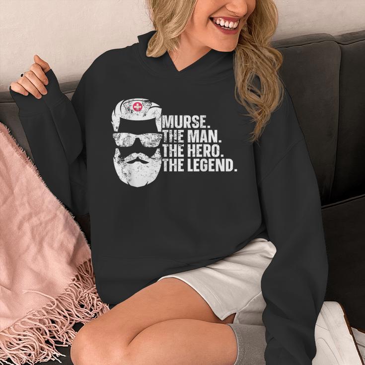 Murse Male Nurse Student Man Nurses Murse RN Graduation Week Unisex Hoodie