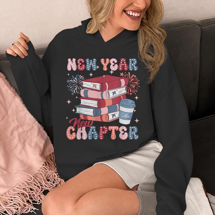 New Year New Chapter Happy New Year 2025 Book Lover Unisex Hoodie