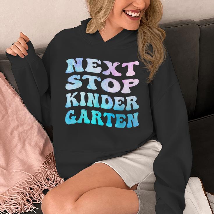 Next Stop Kindergarten Groovy Graduation Last Day Of School Unisex Hoodie
