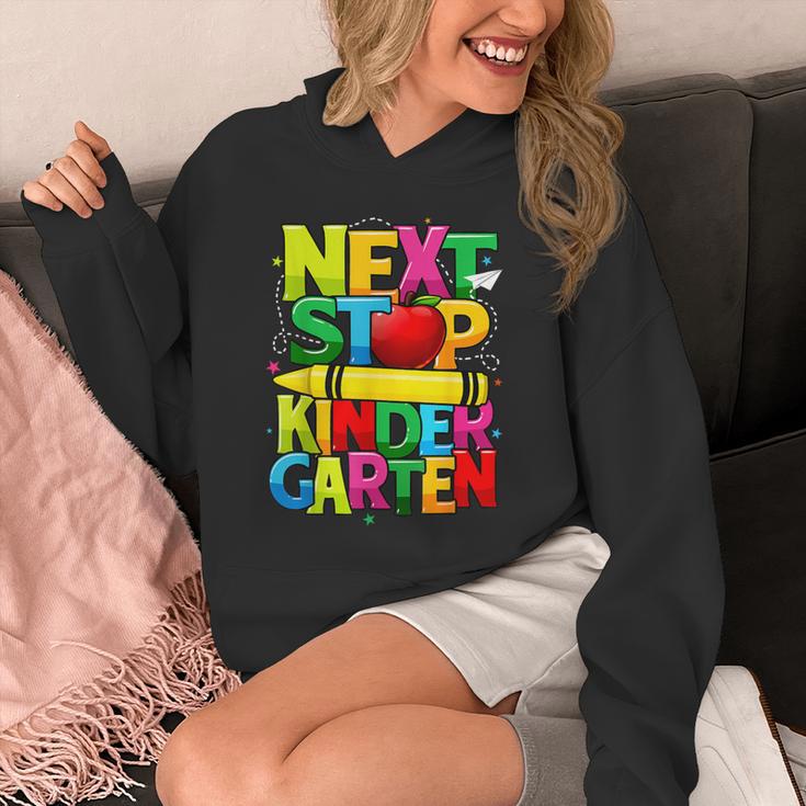 Next Stop Kindergarten Preschool Graduation 2023 Boys Girls Unisex Hoodie