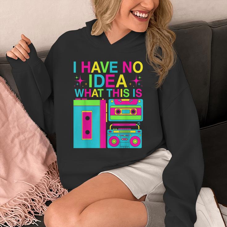 I Have No Idea What This Is Retro 70's 80's 90's Nostalgia Unisex Hoodie