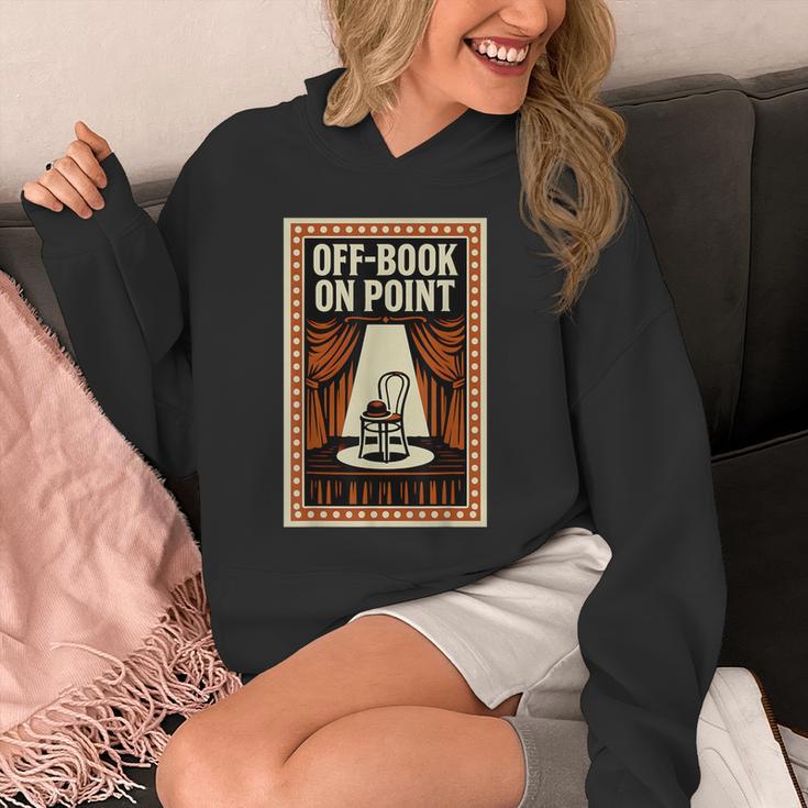 Off-Book On Point Theater Drama Unisex Hoodie