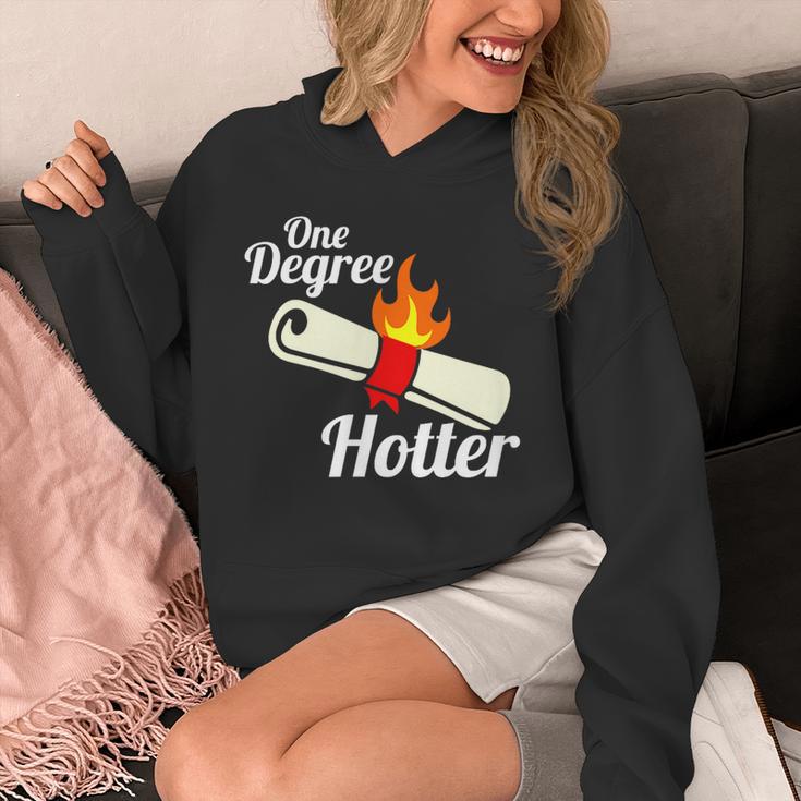 One Degree Hotter GraduationShirt For College Grads Unisex Hoodie
