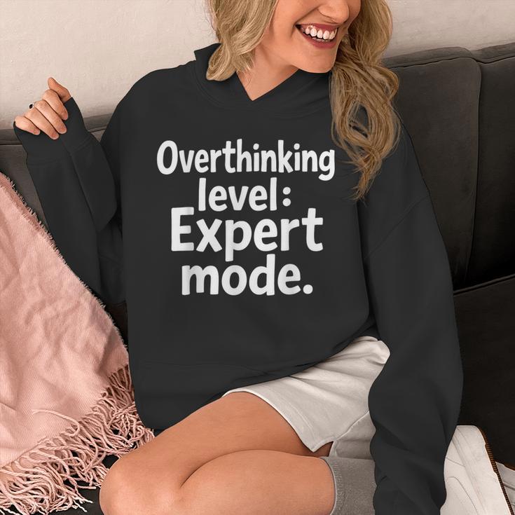 Overthinking Level Expert Mode Sarcasm Introvert Unisex Hoodie Overthinking Level Expert Mode Sarcasm Introvert Unisex Hoodie