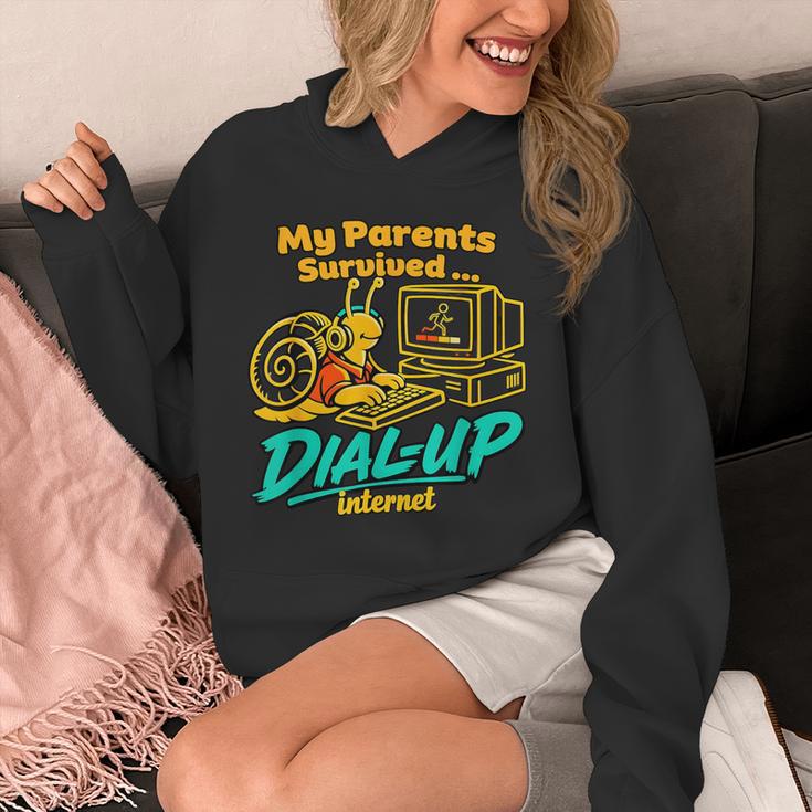 My Parents Survived Dial Up Internet Nostalgia 90s Unisex Hoodie