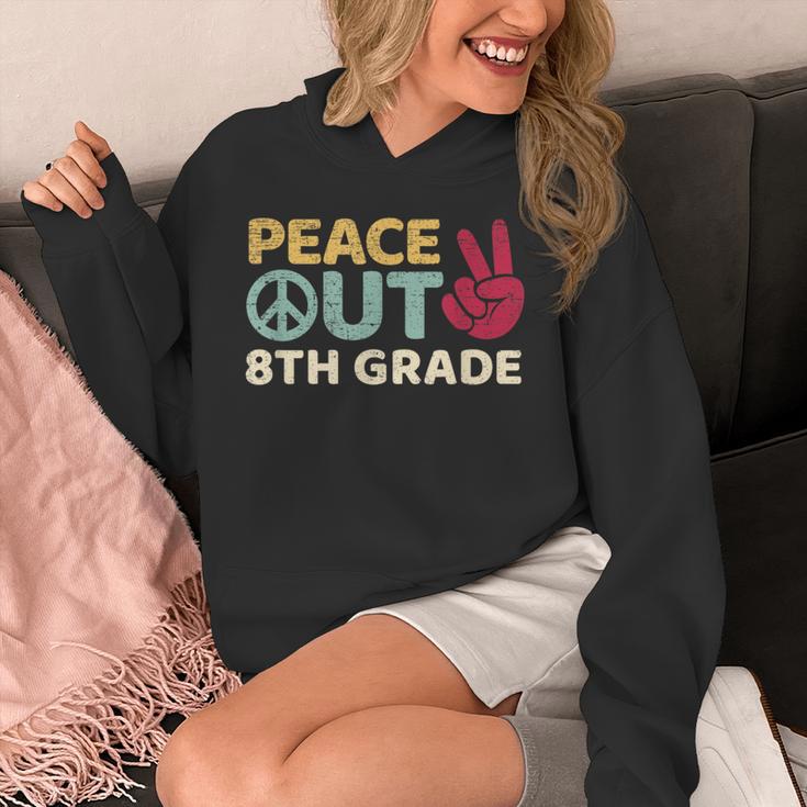 Peace Out 8th Grade Graduation Last Day Of School Unisex Hoodie