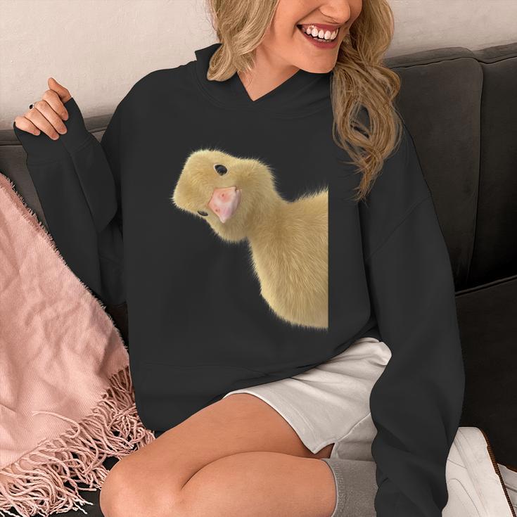 Peking Duck Peeking Chef Graduation Farm Duck Lover Unisex Hoodie