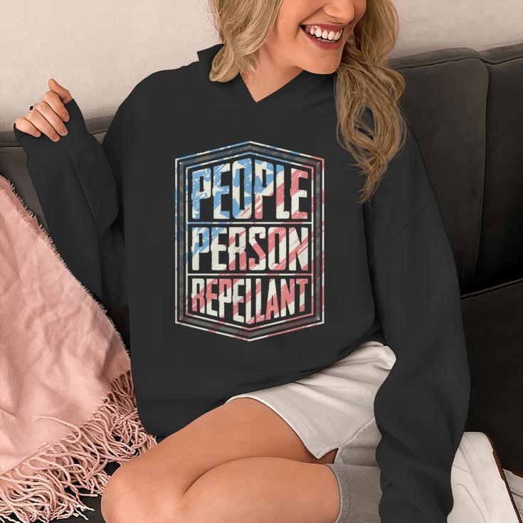 People Person Repellant Introvert Unisex Hoodie