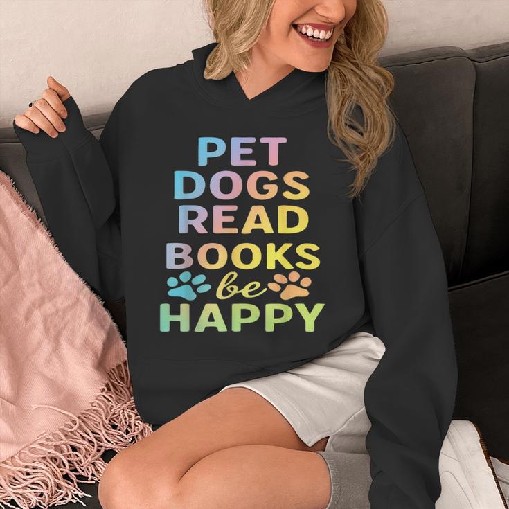 Pet Dogs Read Books Be Happy Dog Lover Unisex Hoodie Pet Dogs Read Books Be Happy Dog Lover Unisex Hoodie